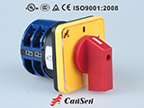 ROTARY CAM SWITCH, Main Switch LW26-32 0-1 3P Yellow-Red type